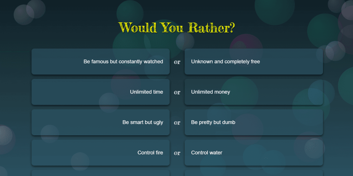 Poll Section as Guest